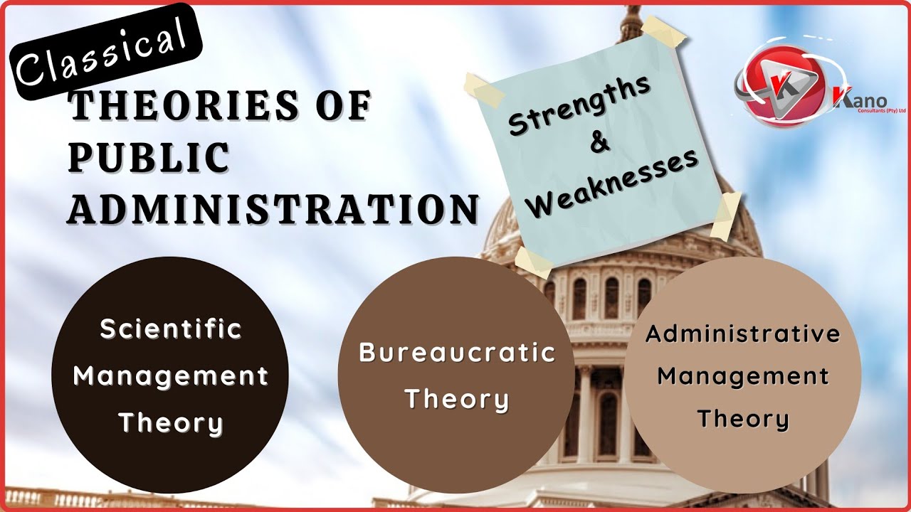 3 Classical Theories of Public Administration | Scientific Management | Bureaucratic Administrative
