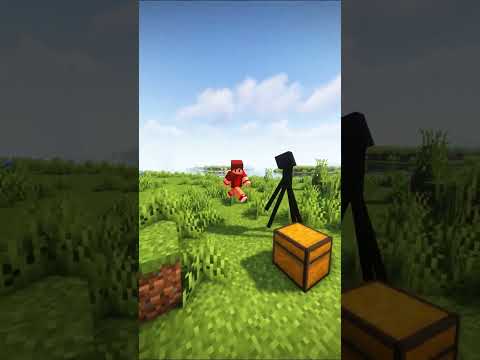 Feeling sad for enderman😭💔......... #minecraft #shorts