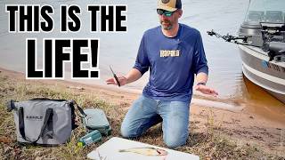 The Best Fish Fry - Shore Lunch In The Wisconsin Wilderness!