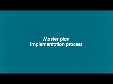 Master plan implementation process