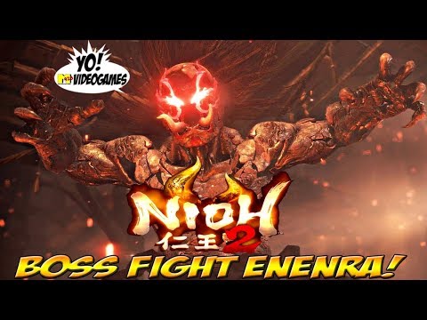 Nioh 2 Alpha! Boss Fight Enenra! - YoVideogames