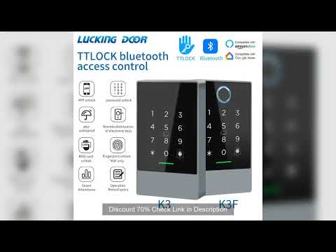 TTLOCK K3/K3F Fingerprint Access Control Door System Opener for Intercom Nfc Bluetooth Electric Gate