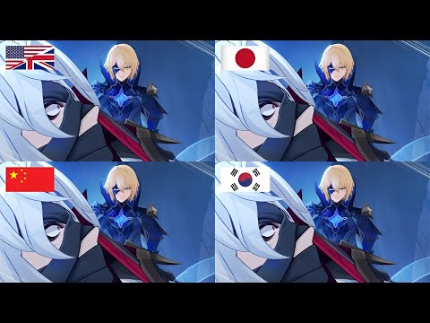 Dainsleif's "Goodbye Rerir" in 4 Languages | Genshin Impact