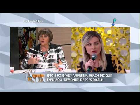 Márcia Fernandes no programa A Tarde é Sua 01/04/2016