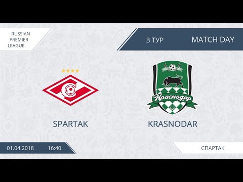 AFL18. Russia. Premier League. Tour 3. Spartak - Krasnodar
