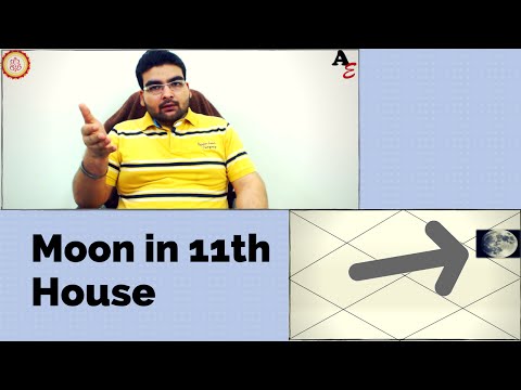 Moon in 11th House (Vedic Astrology)