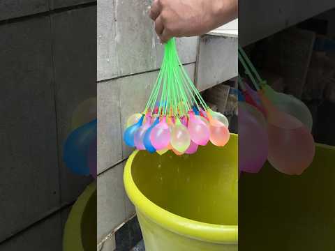Manual fill water balloons for holi - multicolor (pack of 3(...