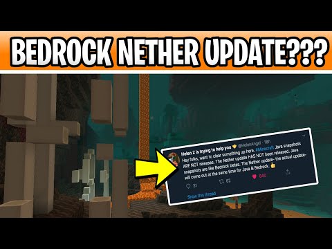 Minecraft Bedrock Nether Update Beta??? 1.16 Java Snapshot & Parity Problems!