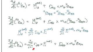 Particle Dynamics Screencast 26.2:  Newton’s 2nd Law and Total Angular Momentum about Q