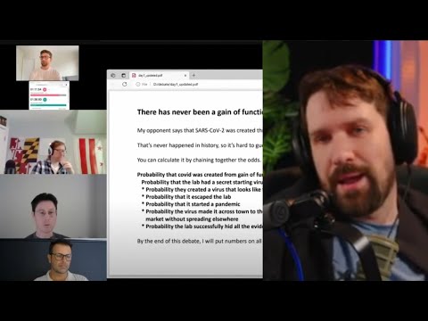 Destiny Reacts To Full Covid19 Lab Leak Theory Vs Natural Origination Debate