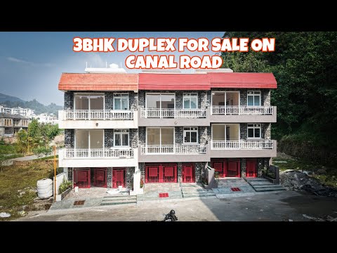 LUXURY 3BHK DUPLEX FOR SALE ON CANAL ROAD DEHRADUN (GATED SOCIETY) #DEHRADUN #houseindehradun 