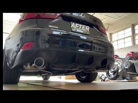 2016 Lexus IS350 F Sport (RWD) Invidia Q300 Axleback Exhaust