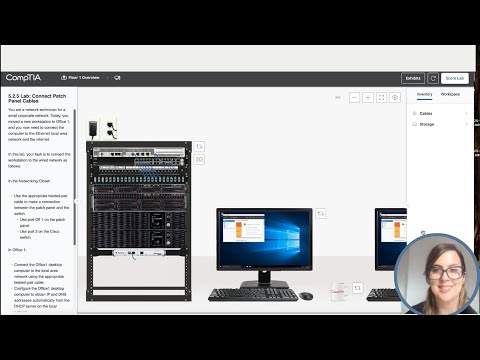 CompTIA A+ Lab 5.2.5 – Connect Patch Panel Cables