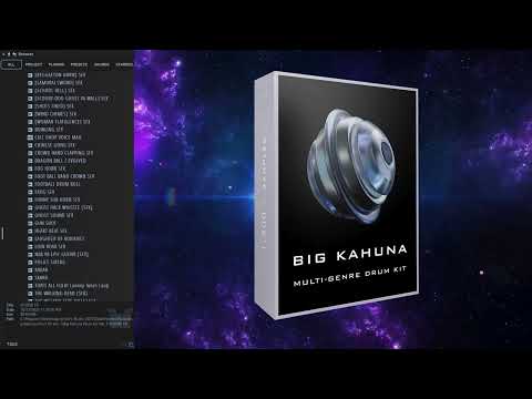 [1,500+] Big Kahuna Drum Kit Vol. 1 | (2GB) MIDI + One Shots + Melodies + Drum Loops + Themes