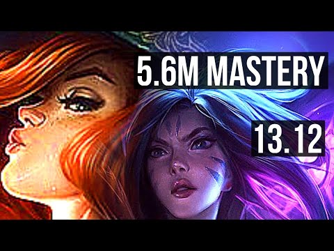MISS FORTUNE & Rell vs KAI'SA & Blitzcrank (ADC) | 5.6M mastery, Quadra | KR Challenger | 13.12