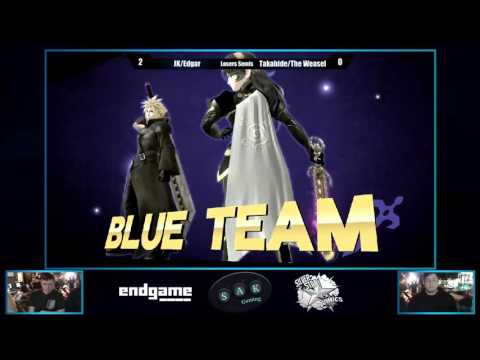 Rise 2016 Doubles Losers Semis - Takahide/The Weasel vs JK/Edgar