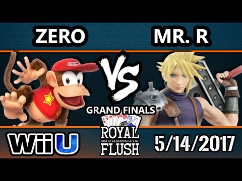 Royal Flush SSB4 - TSM | Zero (Diddy Kong) Vs. Mr. R (Sheik, Cloud) SSB4 GF - Smash 4