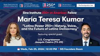 Latino Power 250+: History, Voice, and the Future of Latino Democracy