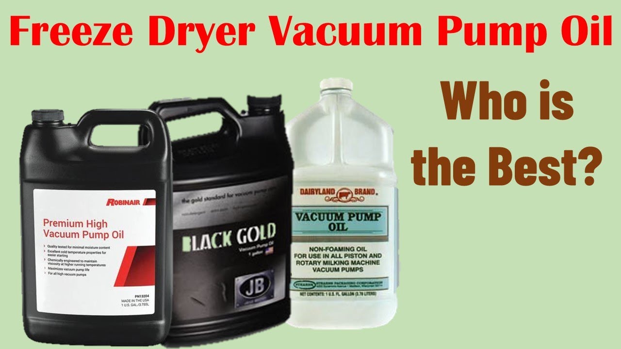 Freeze Dryer Vacuum Pump Oil