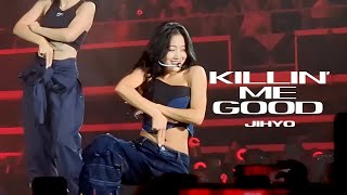 Jihyo first Solo Killin’ Me Good performance at Singapore #twice #jihyo