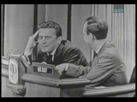 Whats my line? - Kirk Douglas