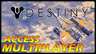 DESTINY - How to access Multiplayer - E.g. Deathmath, Domination Etc