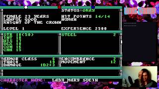 Let's Play Champions of Krynn - PART 1 - Gaming with Delia