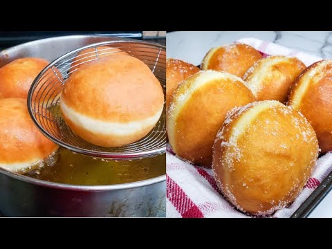 How to make Perfect and Super Soft DONUTS | DOUGHNUTS with Perfect Round Shapes. Sugar DONUT Recipe