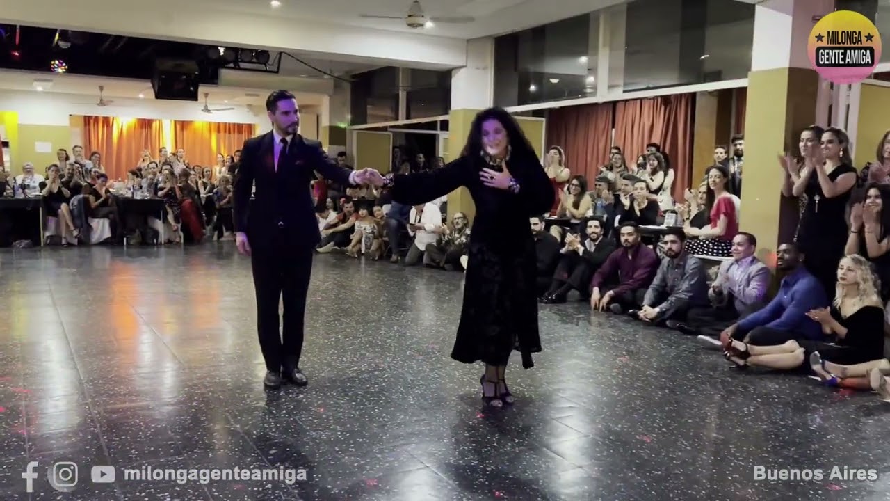 Marcela Durán y Dante Sanchez  - Milonga Gente Amiga -  2022 (2 de 3)