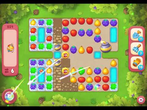 Gardenscapes Level 854