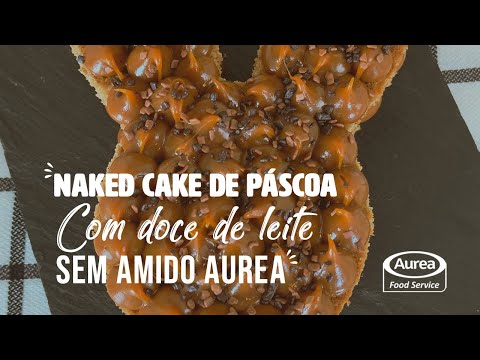 NAKED CAKE PÁSCOA - COM DOCE DE LEITE SEM AMIDO AUREA