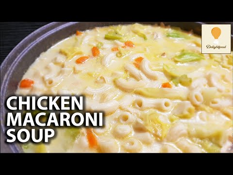 Sopas | Chicken Macaroni soup | Cooking guide