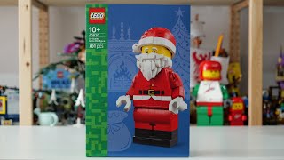 LEGO 40820 Up Scaled Santa Minifigure Speed Build