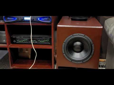 CSS-SDX12-12-XBL 12" 1000w rms 2000w peak in the Hammer enclosure