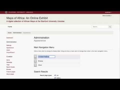 How to create a new exhibit with Spotlight
