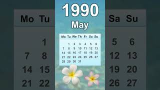 Download lagu May 1990 Calendar mp3