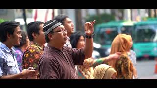 Download lagu Wow keren! FlashMob Dance Lagu Resmi Asian Games Meraih Bintang Via Vallen oleh Kemenkes RI mp3