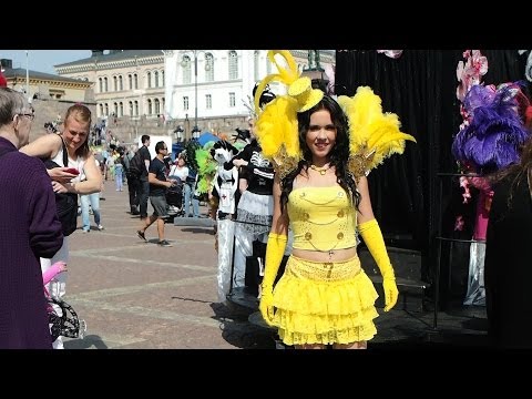 Helsinki Samba Carnaval 2014 Senattintori - 7 6 2014