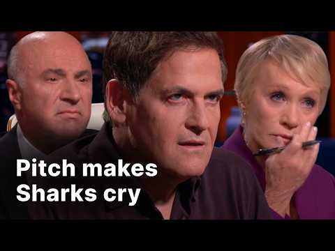Pitch Makes 3 Sharks Cry | Remento Founder's Shark Tank Pitch | Personal Founder Story