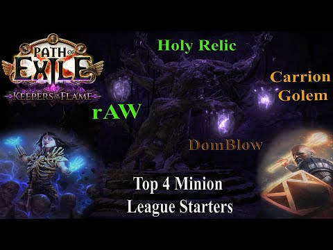 PoE 3.27 (Keepers of the Flame) - Top minion League Starters