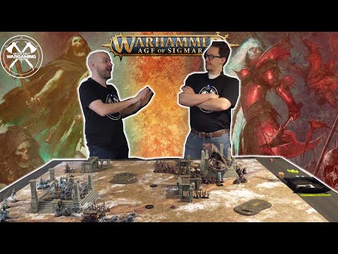 **BATTLESCROLL UPDATE** Age of Sigmar Battle report! Soulblight Vs Nighthaunt