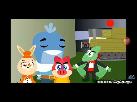 Bernardo contando a história da turma do flonk em piggy parte 10 capítulo 10 chapter