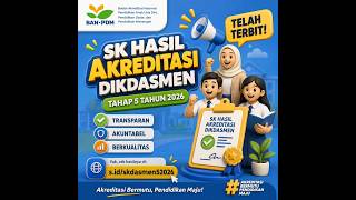 Download lagu Unduh Sertifikat Akreditasi dan Surat Keputusan SK Akreditasi Tahun 2026 mp3