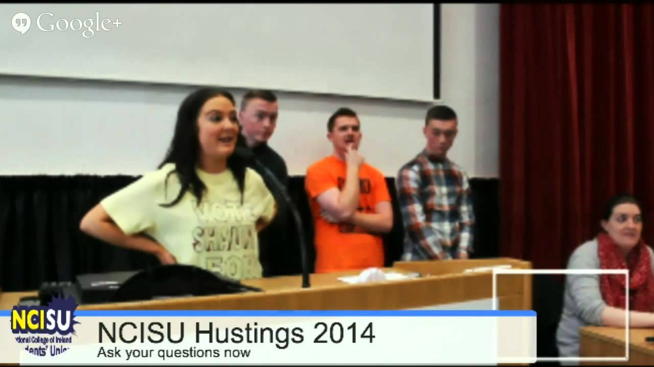 NCISU Hustings 2014
