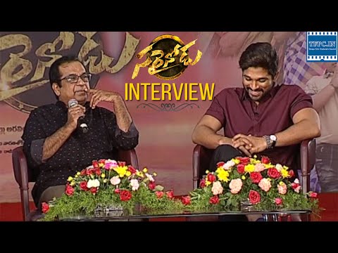 Sarrainodu Funny Interview About Movie Success