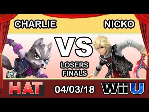 HAT 16 -  Charlie (Fox) Vs. FAD | Nicko (Shulk, Sheik) Losers Finals - Smash 4