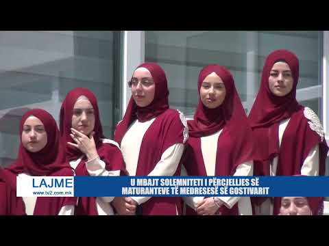 U MBAJT SOLEMNITETI I PËRCJELLJES SË MATURANTEVE TË MEDRESESË SË GOSTIVARIT