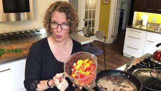 Lamb and Sun Dried Tomato Stir Fry