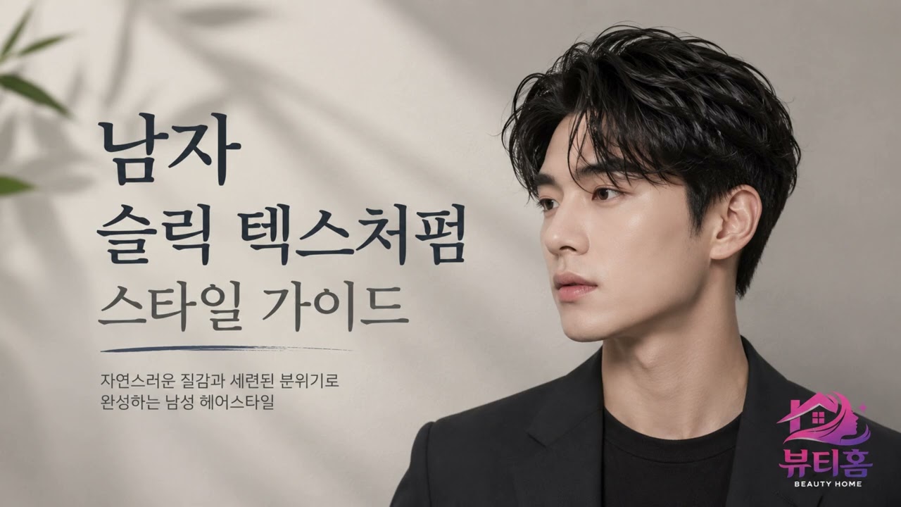 남자 슬릭 텍스처펌 스타일 가이드