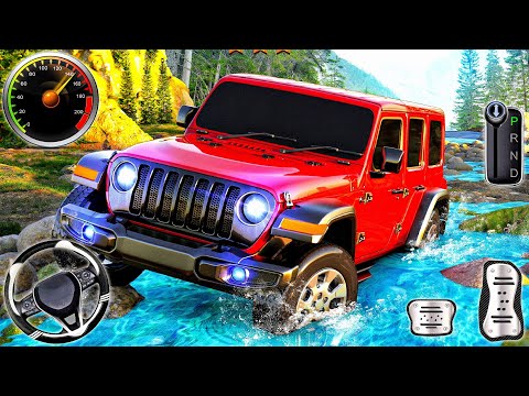 Offroad Jeep Driving Simulator 3D - Real 4x4 Thar SUV Driver : Android Gameplay